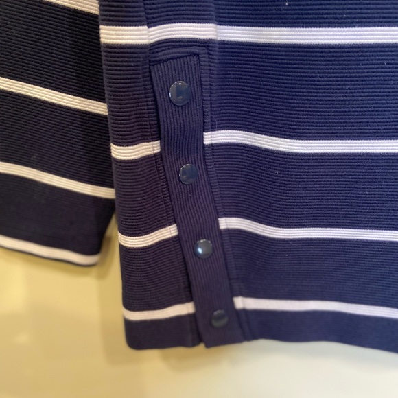 Lou & Grey Navy Blue and White Striped Tunic - Picture 5 of 7